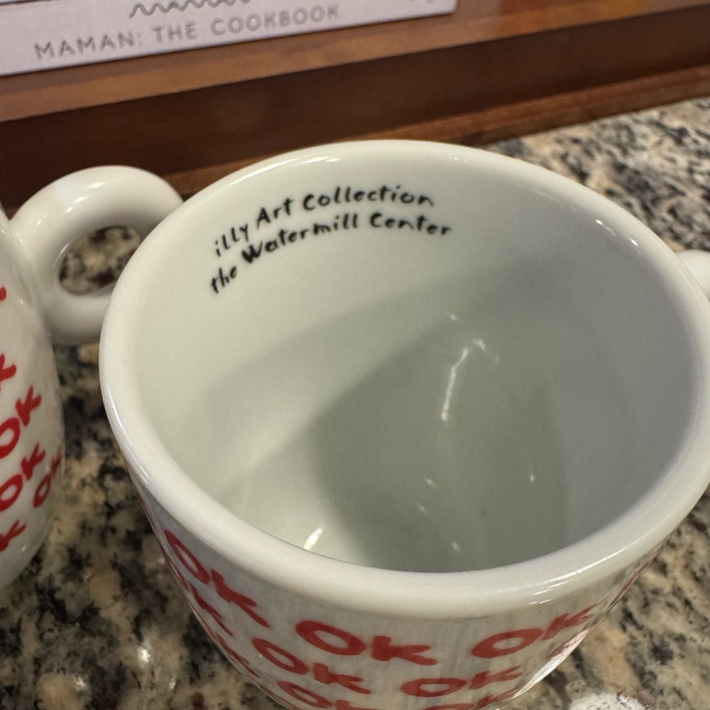 OK Patterned Mug Set - Picture 2 of 4